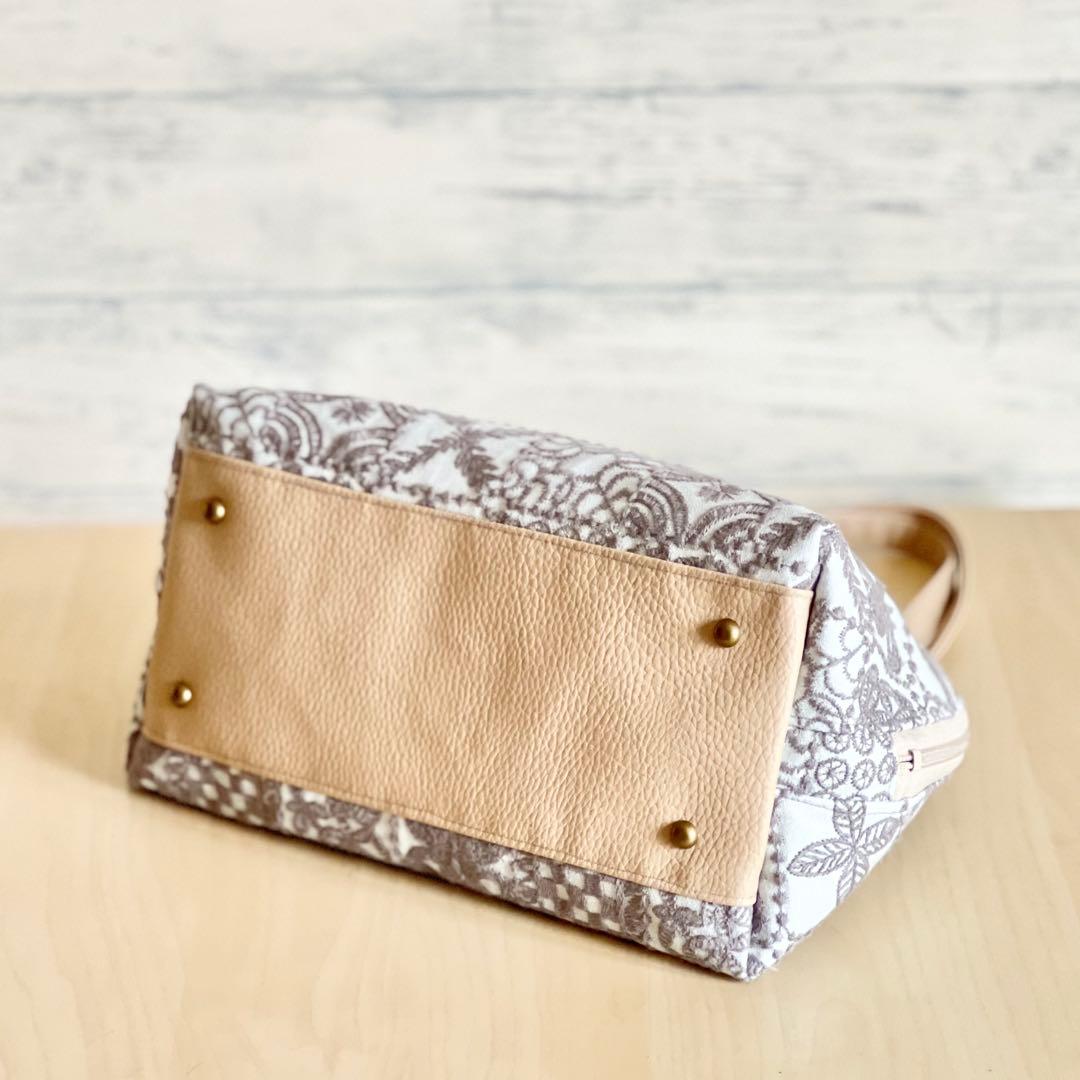 ⭐︎ミナペルホネン forest tile シェル型バッグ　MB602-073