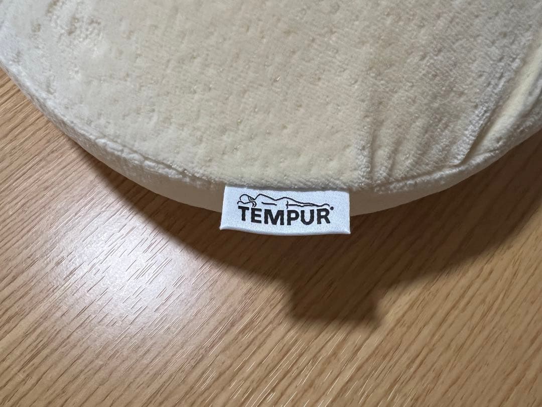 TEMPUR ソナタピロー イエローベロア M 枕（カバー付）