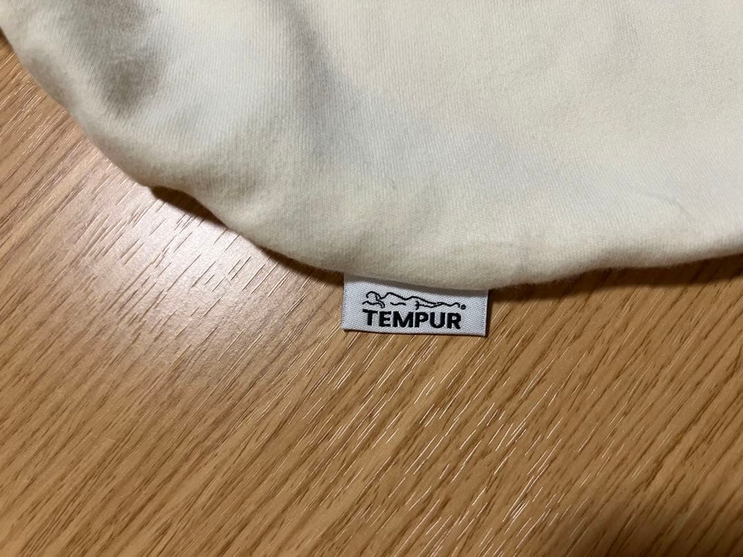 TEMPUR ソナタピロー イエローベロア M 枕（カバー付）