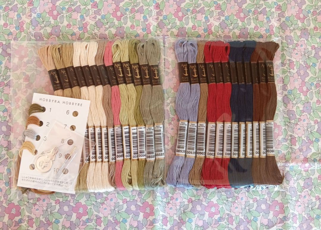 ◆新品キットフレームなし◆ホビーラホビーレクロスステッチ〈いちご泥棒〉