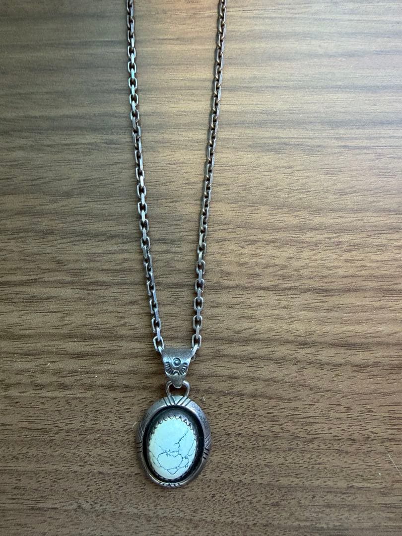 インディアンジュエリー　ネックレス　シルバー925