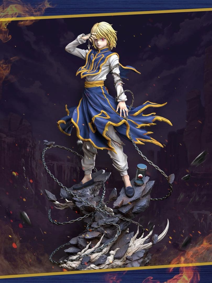 ☆1/6 クラピカ フィギュア ガレージキット ハンターxハンター