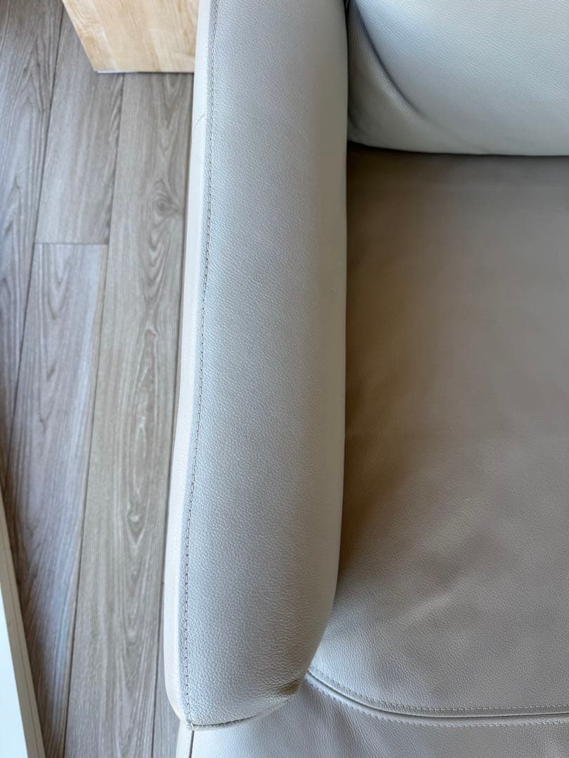 【rbn】 （1/2） アクタス ACTUS L字型ソファ レザー