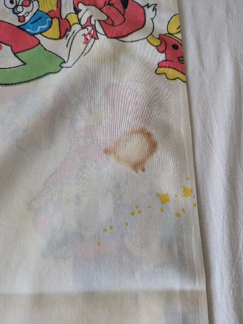 ディズニービンテージシーツ パレード　大判１枚