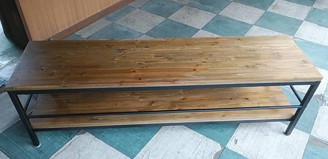 ■アイアン ビンテージ テレビボード / ローボード 引取り歓迎! 置き配要相談