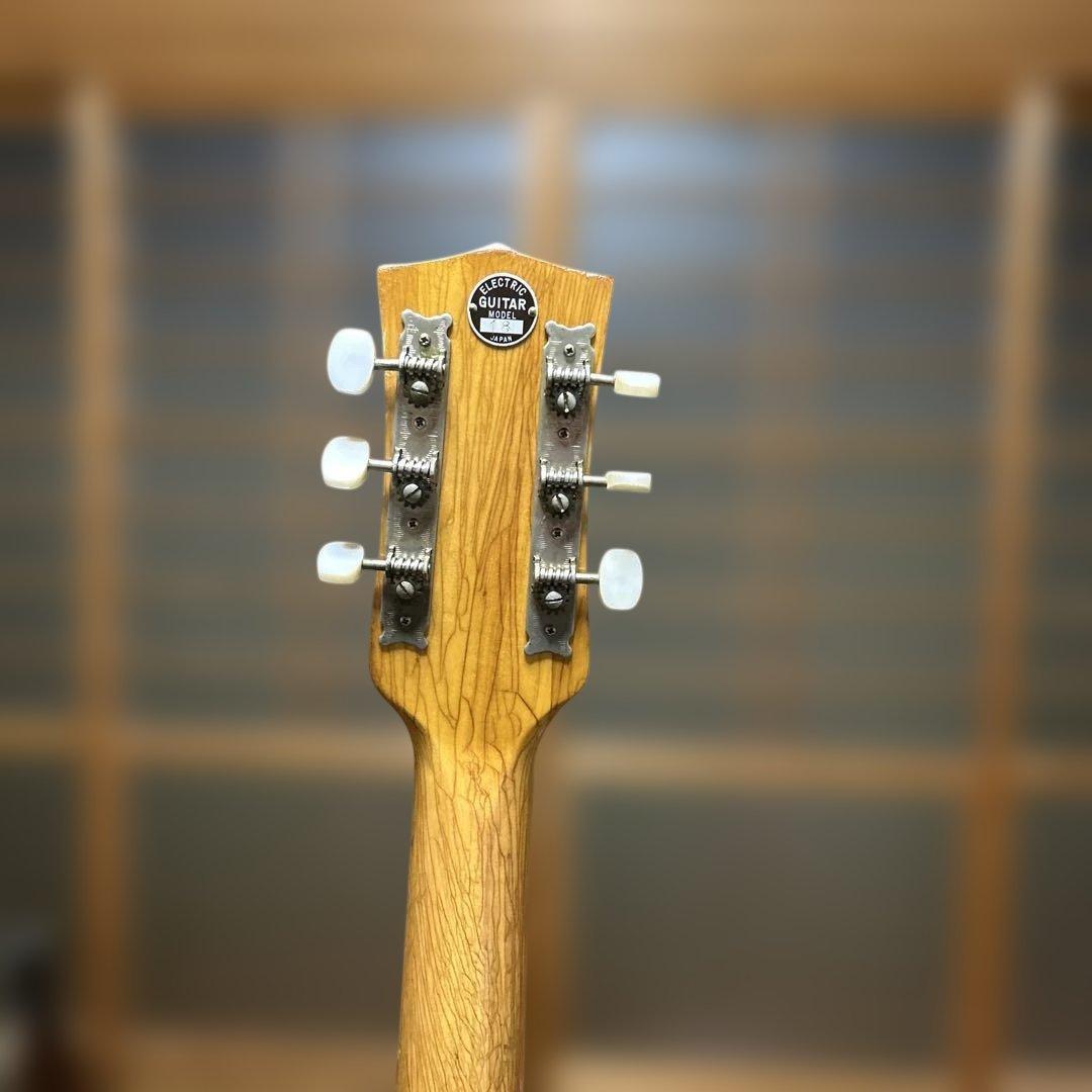 TEISCOセミホロウボディ 3ピックアップフルアコギター - メルカリ