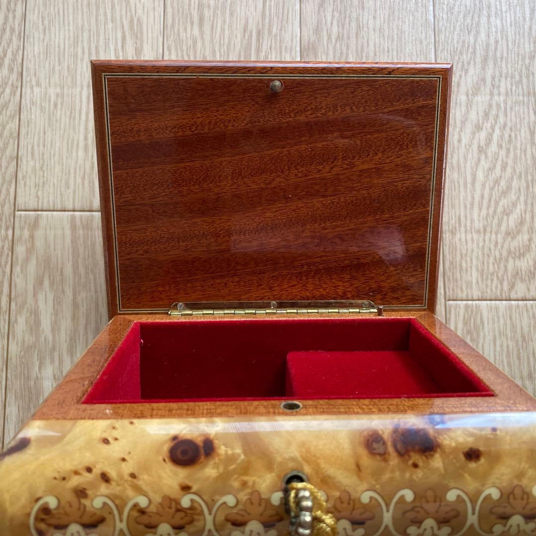 手巻きオルゴール イタリア製　アンティーク