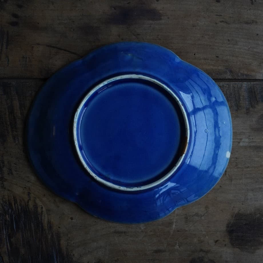 古伊万里瑠璃釉皿 本金継ぎ / 江戸時代後期 - メルカリ