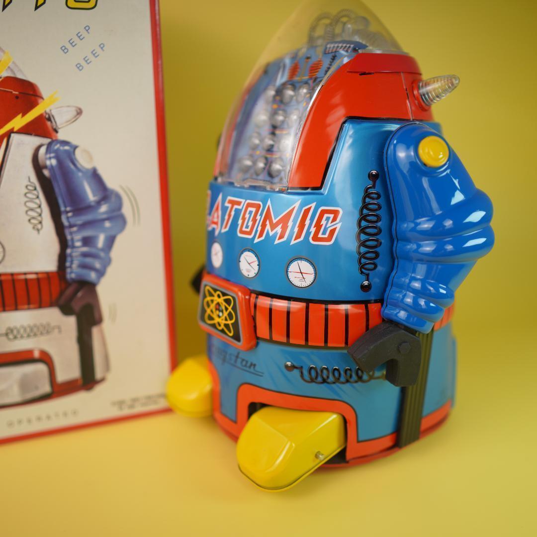 Mr アトミック　大阪ブリキ　ブリキ電動　動作確認済み