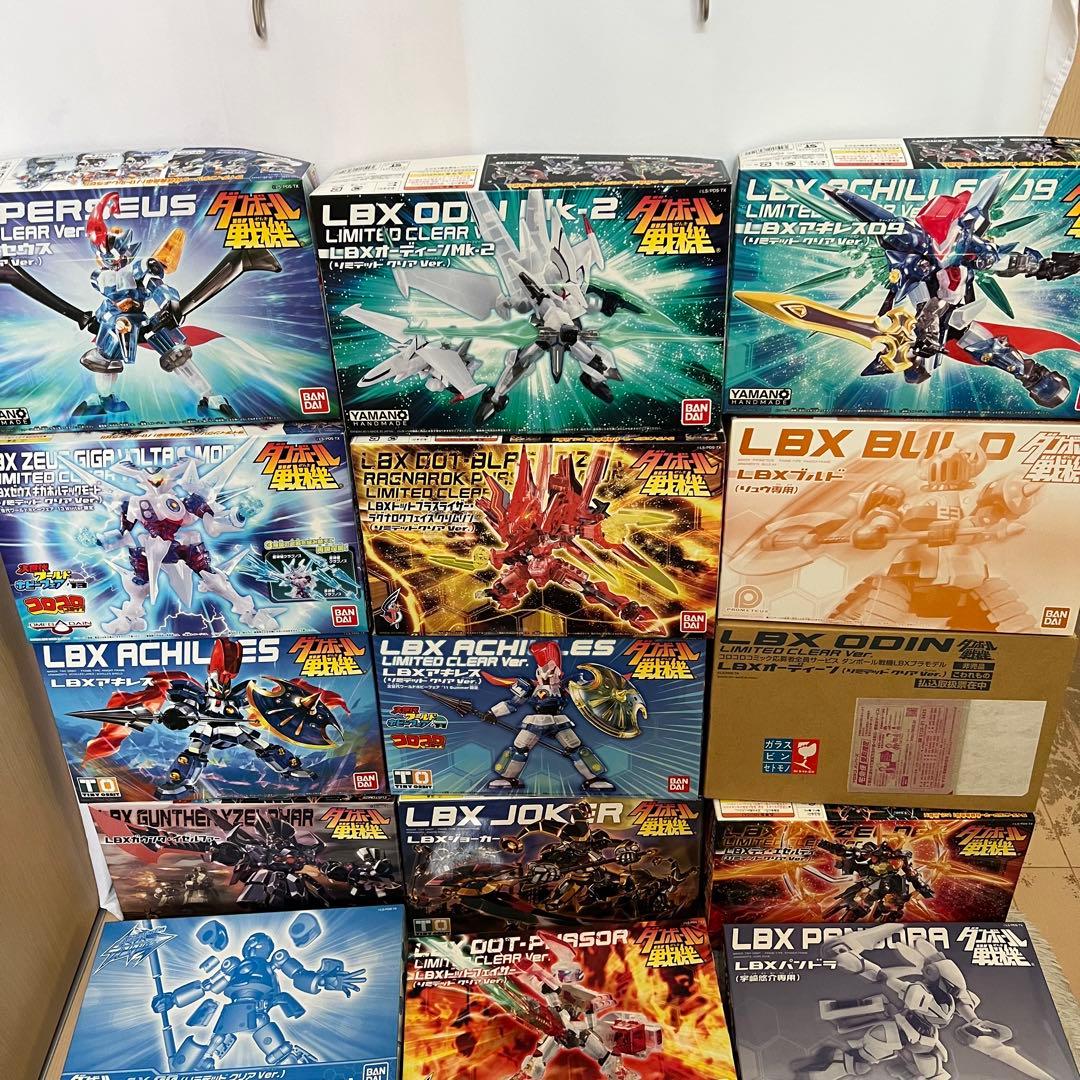 【即購入可能】ダンボール戦機 プラモデル まとめ売り LBX 限定品 組み立て済