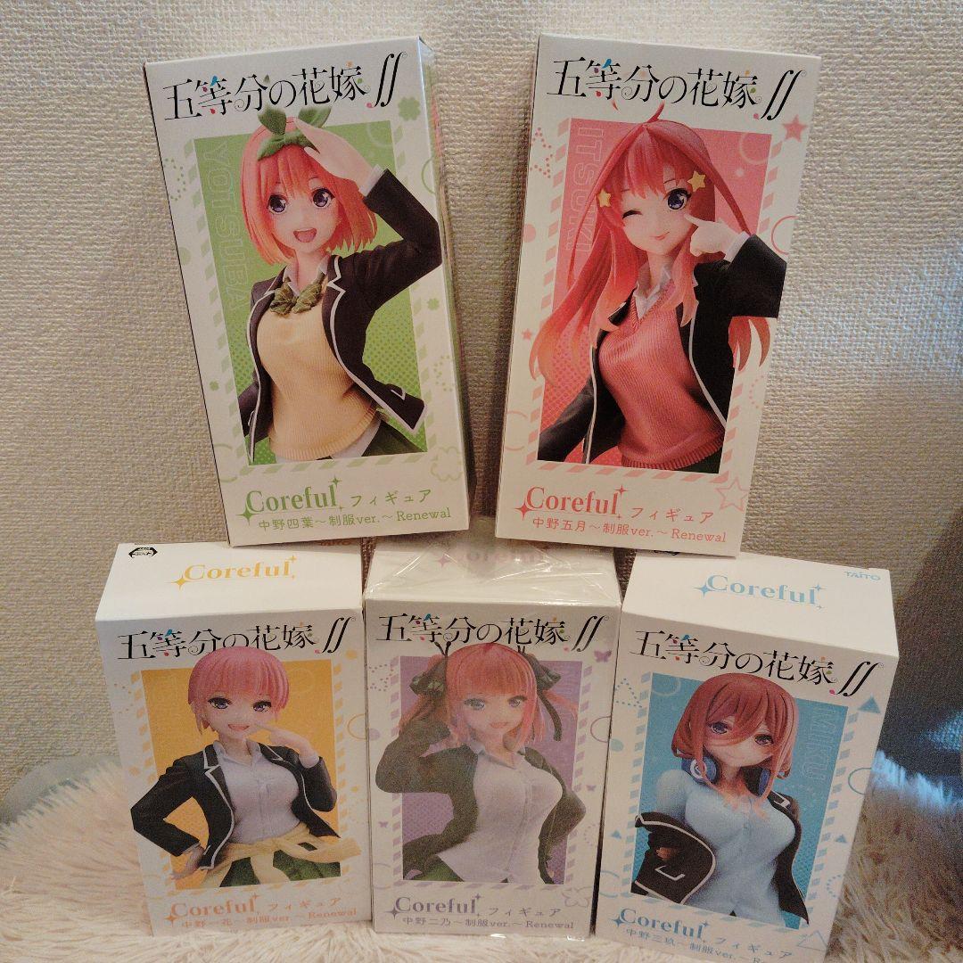 五等分の花嫁 プライズ　フィギュア まとめ売り