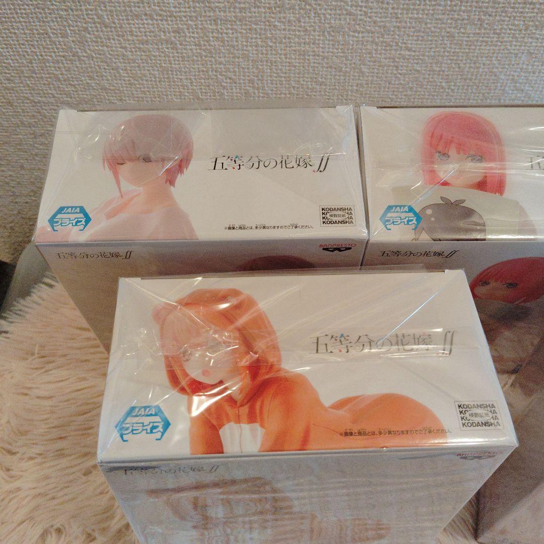 五等分の花嫁 プライズ　フィギュア まとめ売り
