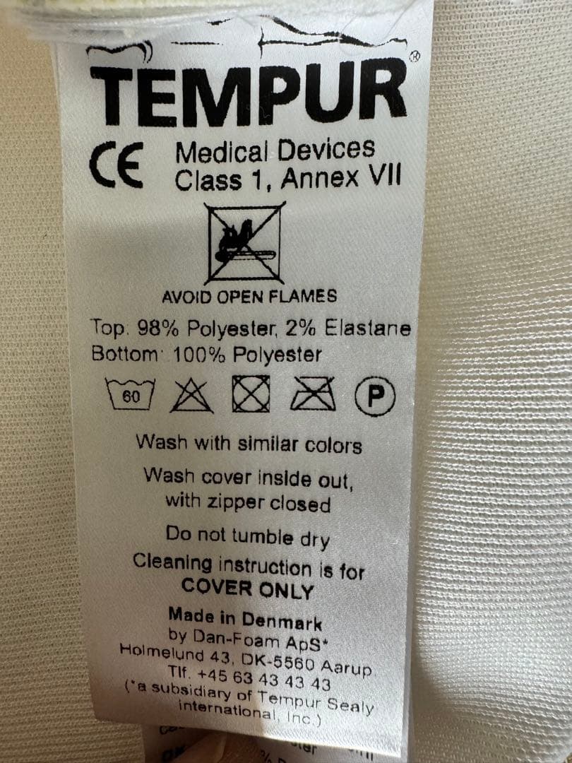 TEMPUR テンピュール　ファーム　マットレス　シングルサイズ　かため