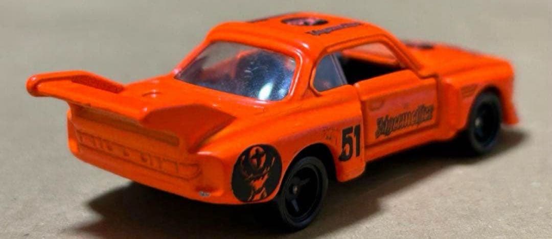 トミカ BMW 3.5CSL オレンジ