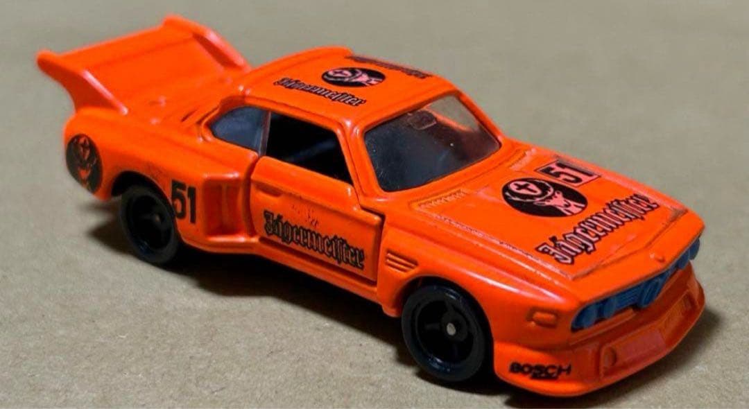 トミカ BMW 3.5CSL オレンジ