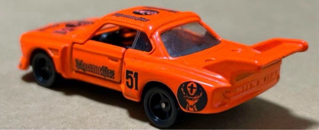 トミカ BMW 3.5CSL オレンジ