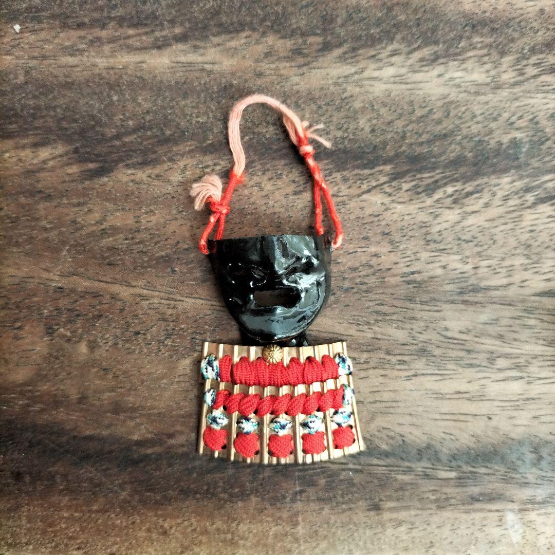 鎧兜　赤　蜻蛉　　箱有