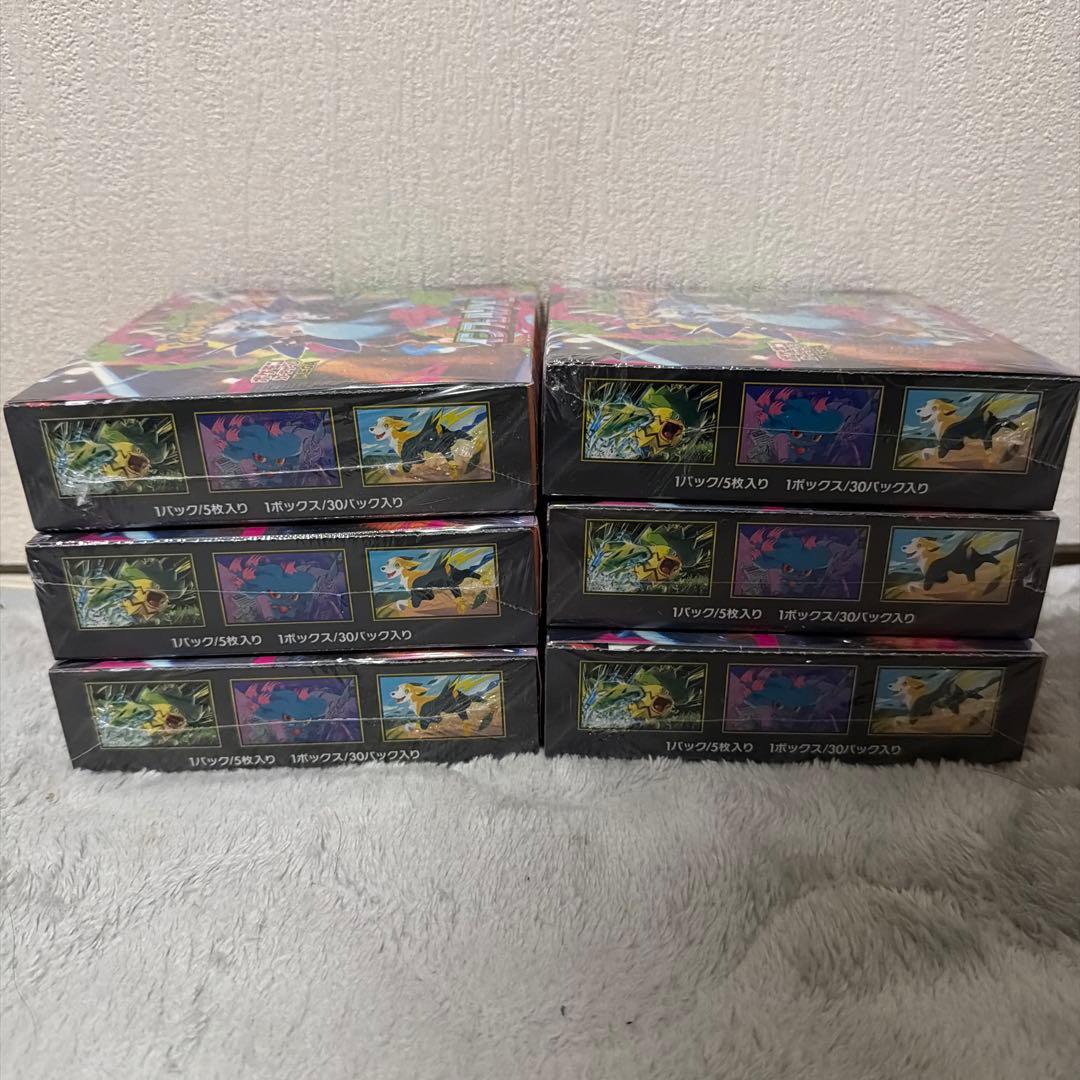 新品未開封シュリンク付き】インフェルノX 6BOX ポケモンカードMEGA