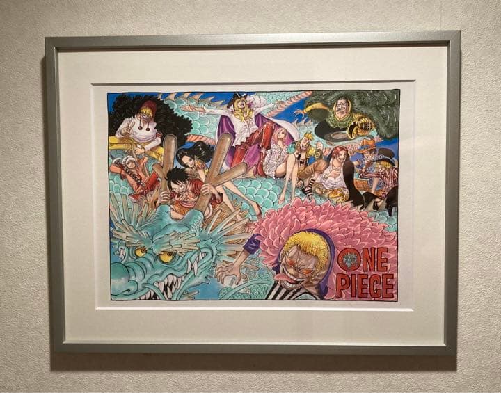 ONE PIECE 麦わらストア 東京ワンピースタワー店5周年記念 複製原画