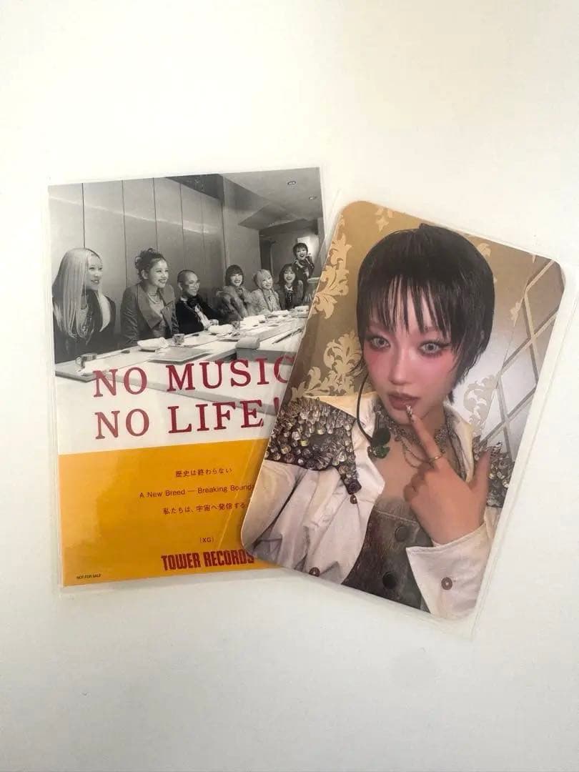 XG チサ ラキドロ トレカ タワレコ ステッカー セット - メルカリ