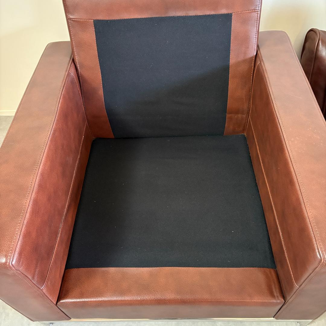 Walter Knoll ノーマン・フォスター デザイン 総革 アームチェア