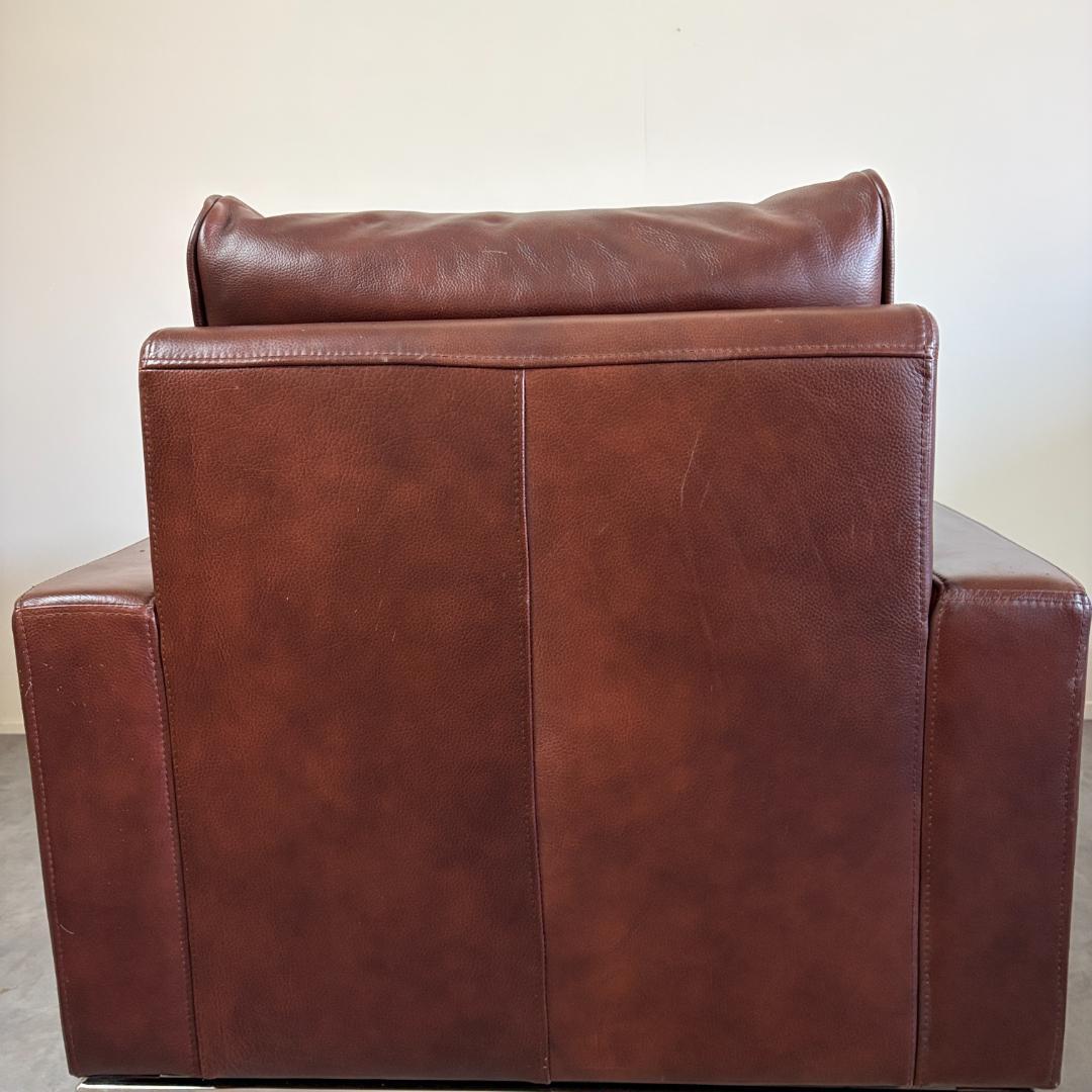 Walter Knoll ノーマン・フォスター デザイン 総革 アームチェア