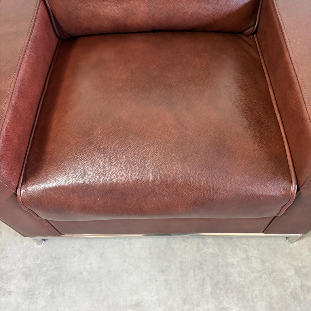 Walter Knoll ノーマン・フォスター デザイン 総革 アームチェア