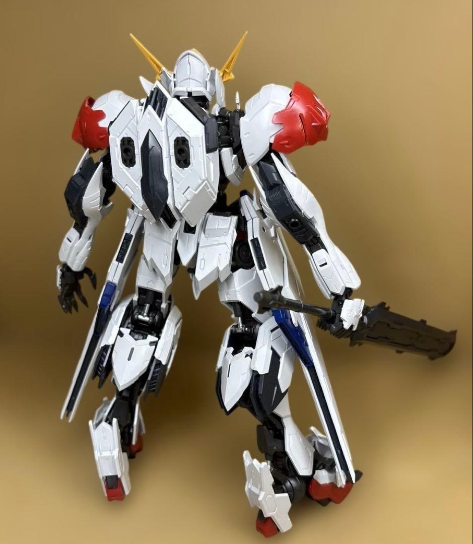 MG バルバトスルプス　素組み完成品　墨入れ無し・シール貼り付け無し