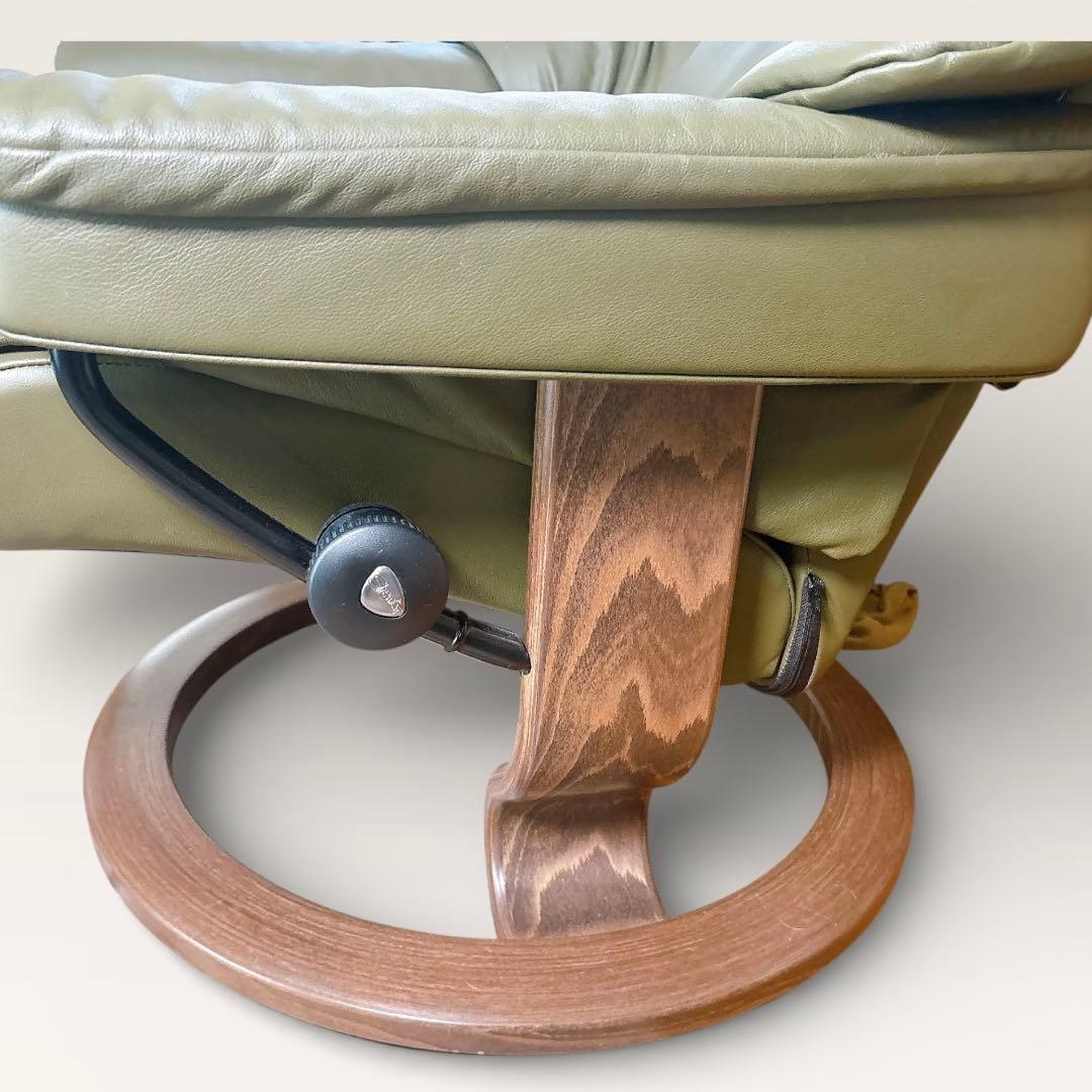 【1/2】2024年12月製 ストレスレス レノ Mサイズ 本体（オットマン別売