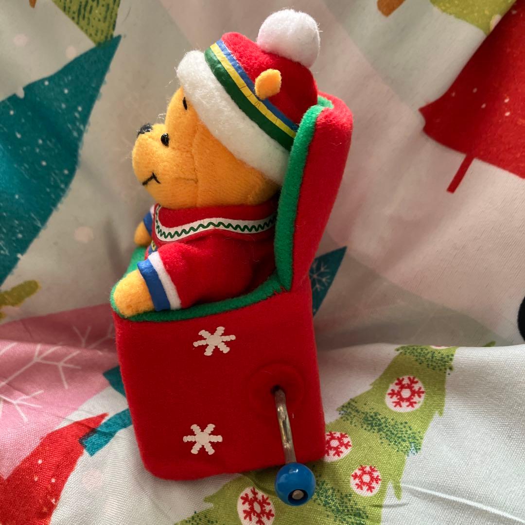 限定Disney オルゴールくまのプーさん クリスマス 2003 ジングルベル