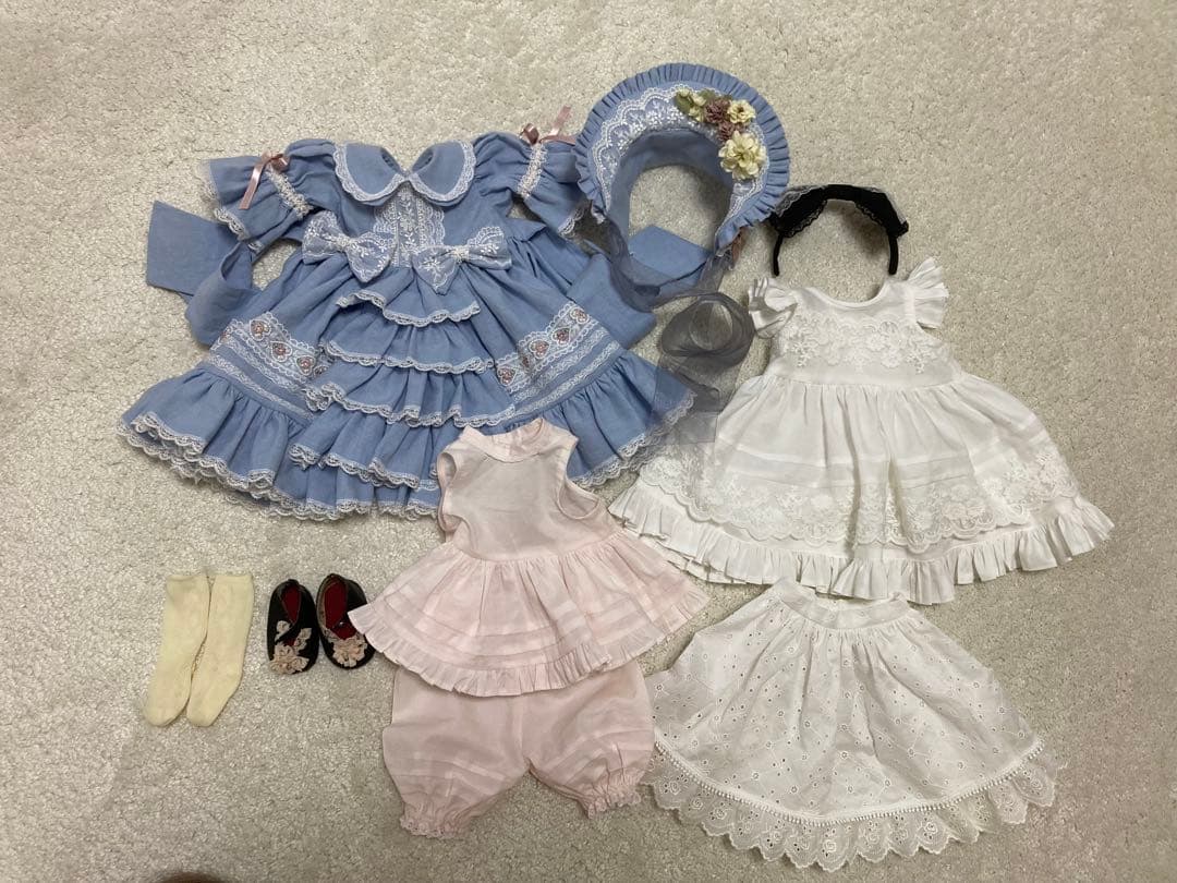 創作ビスクドール　『Alice』　不思議の国のアリス　創作人形　白うさぎ付き