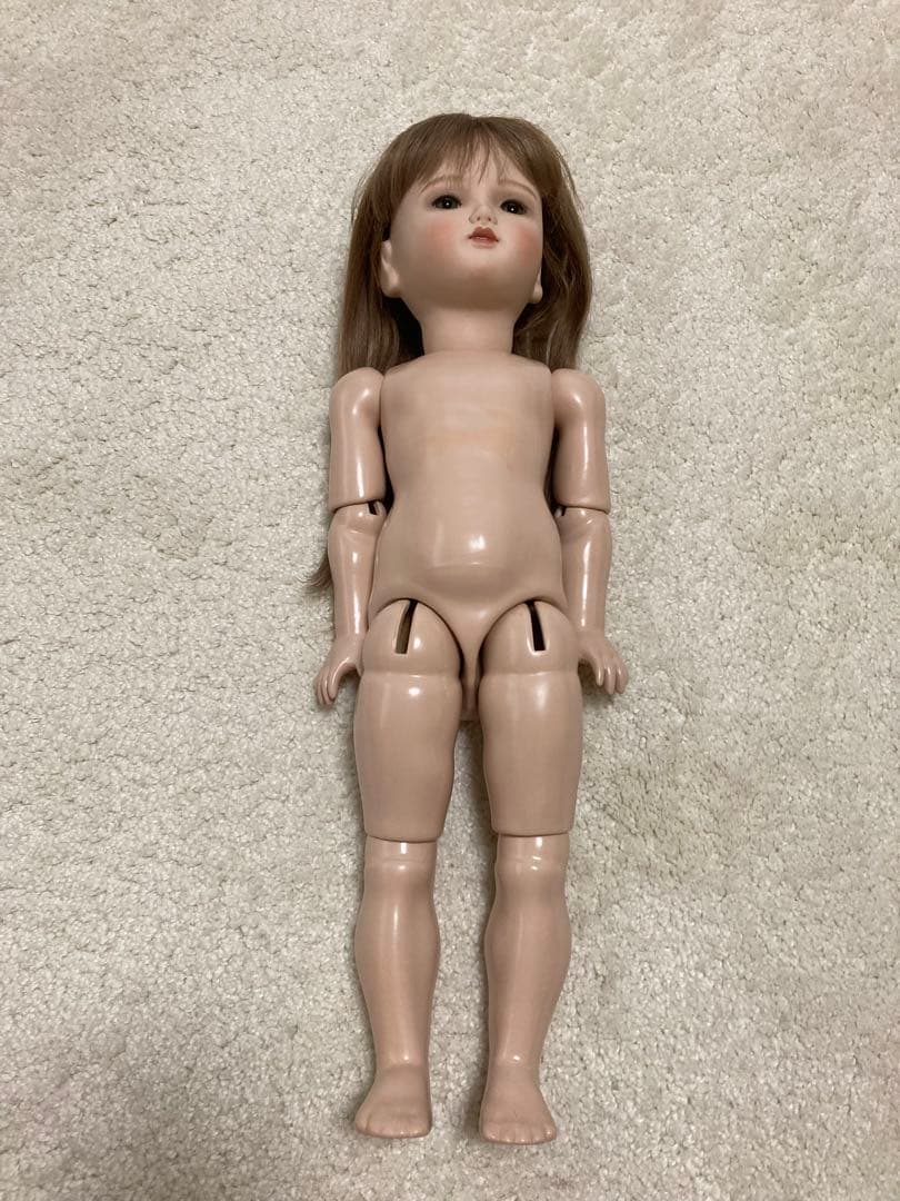 創作ビスクドール　『Alice』　不思議の国のアリス　創作人形　白うさぎ付き