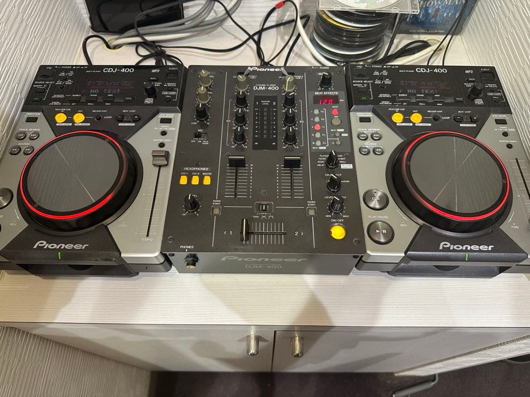 Pioneer CDJ-400×2 DJM-400 DJ機材ミキサーフルセット