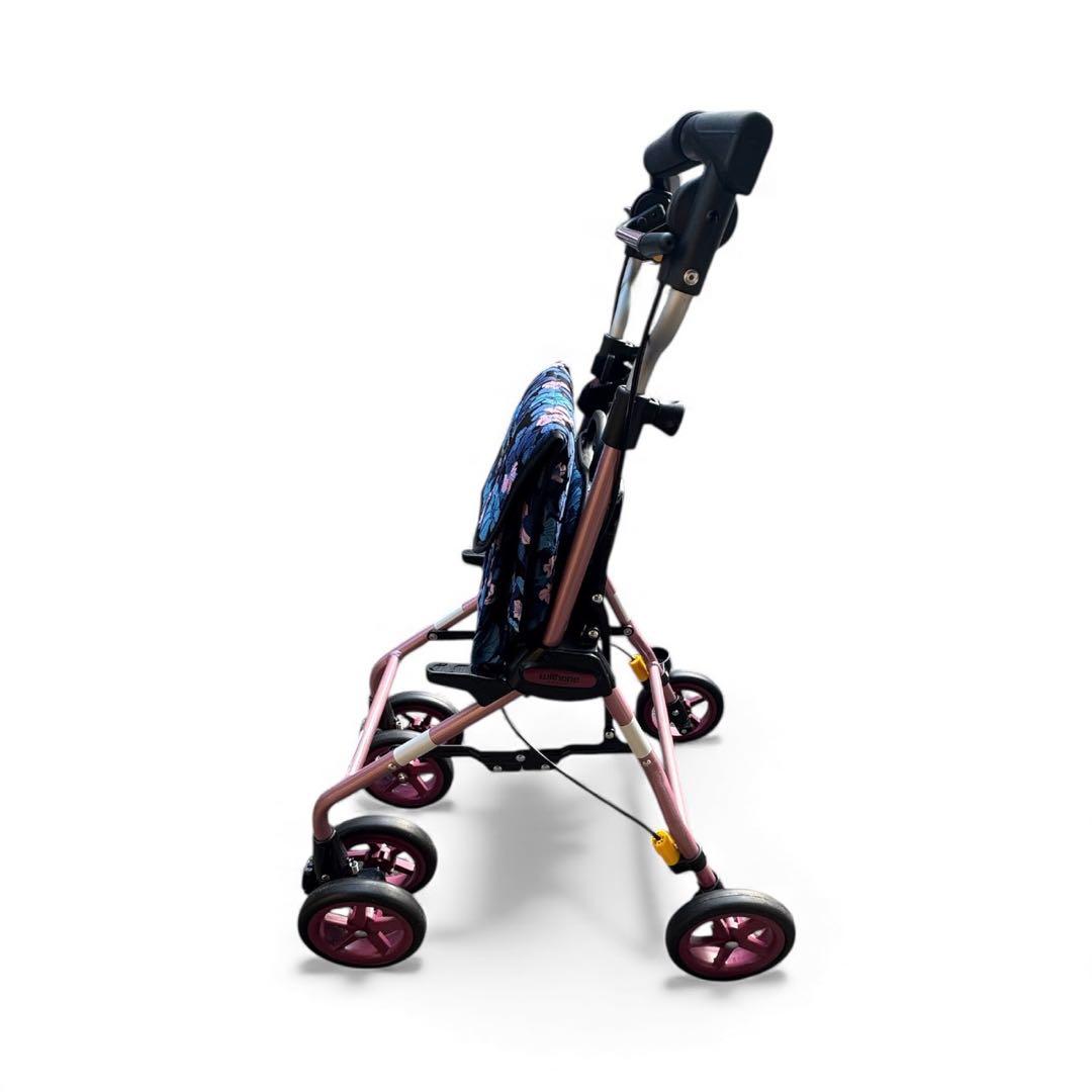 美品　ウィズワン　ライトステップ　タイニーＷヌーボー　レガロ　シルバーカー