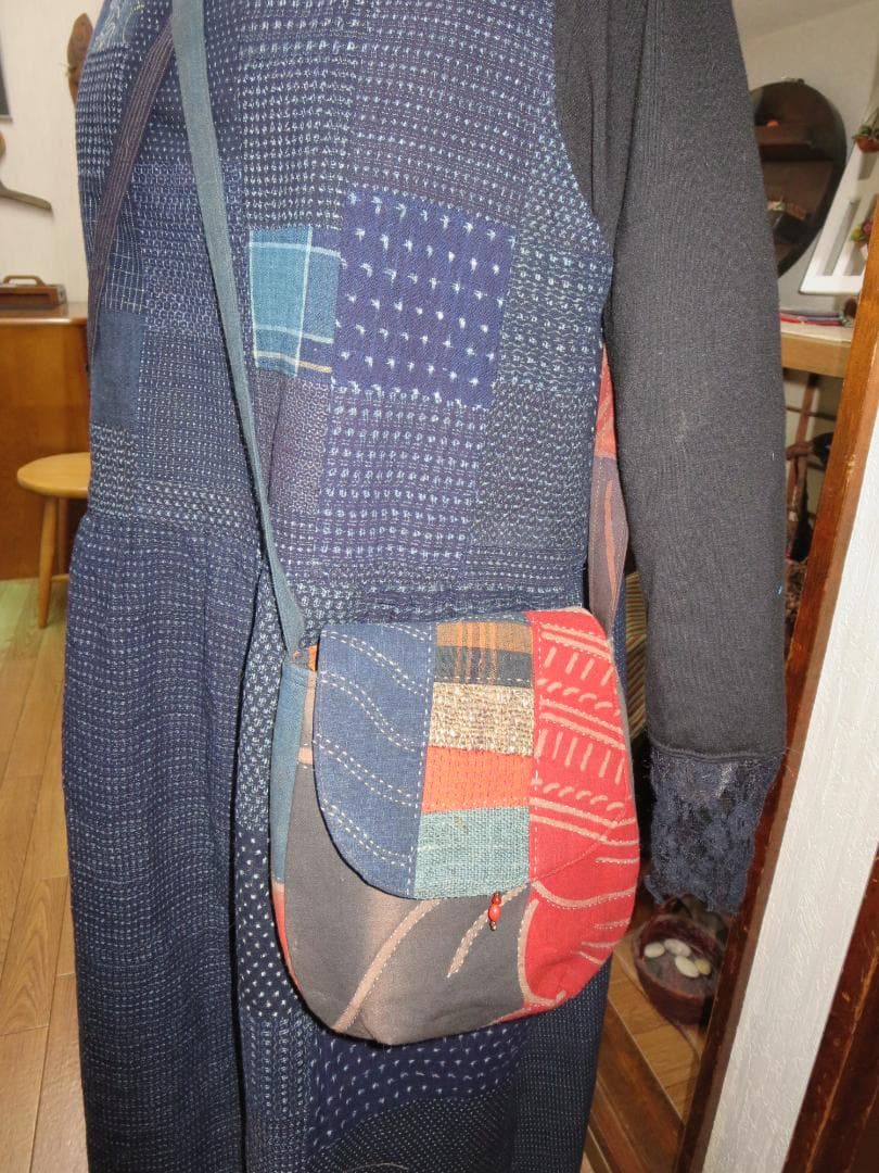 古布幟旗ポシェット