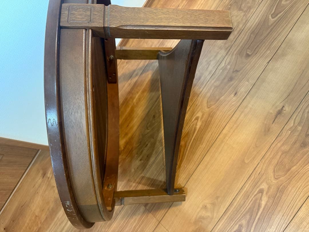 マルニ木工 地中海シリーズ サイドテーブル ラウンドテーブル　コーヒーテーブル