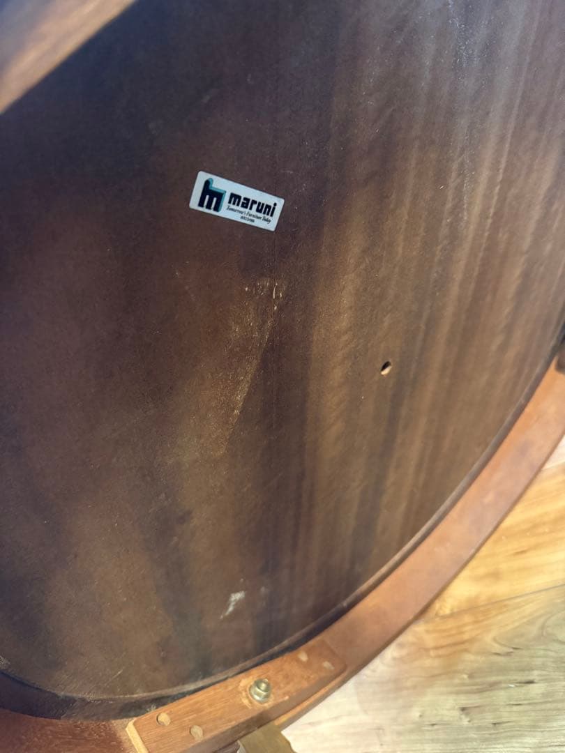 マルニ木工 地中海シリーズ サイドテーブル ラウンドテーブル　コーヒーテーブル