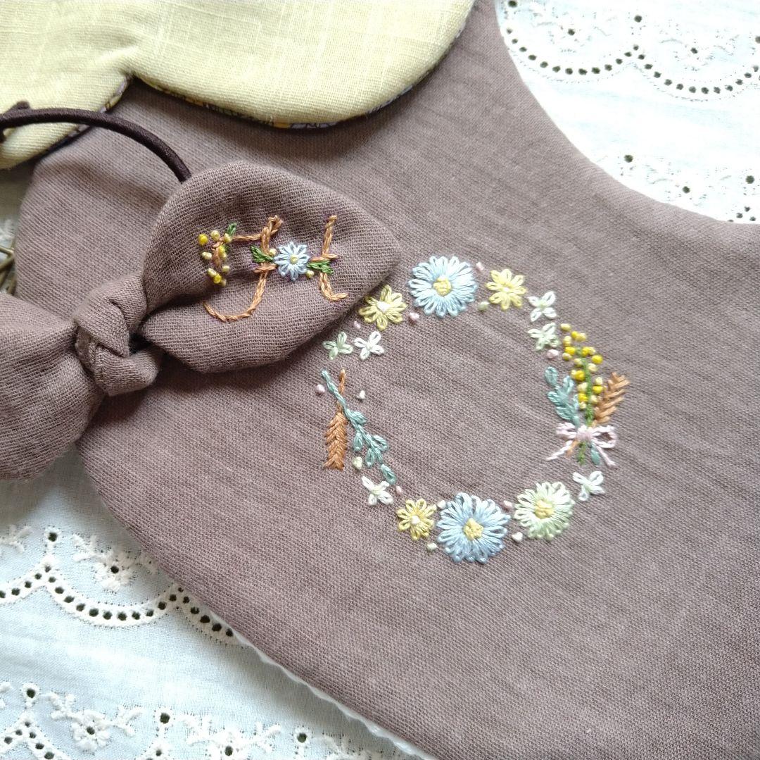 ❁オーダー承ります❁　お花のリース　たまごスタイ