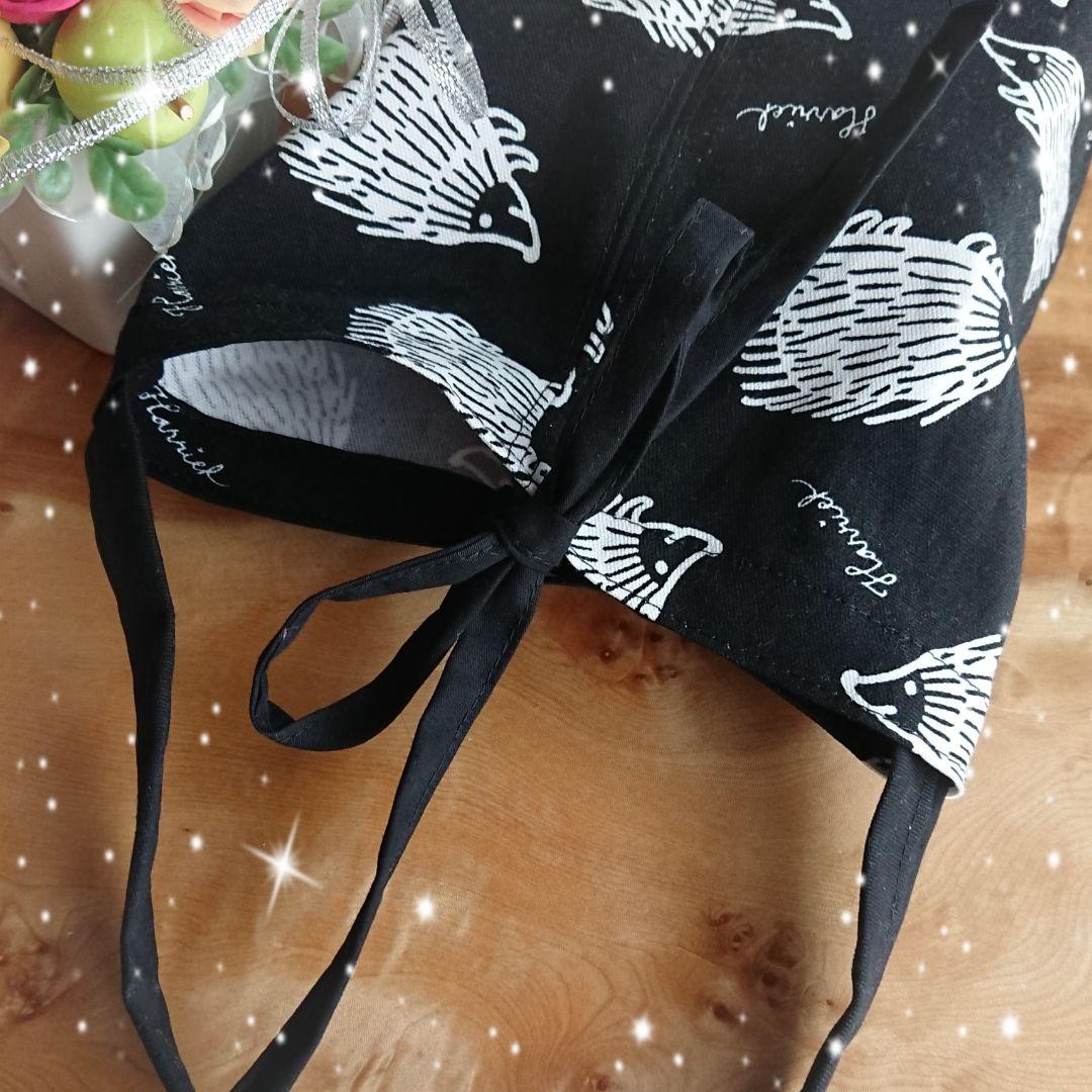 ティッシュケース ティッシュカバー ハリネズミの生地は見本です