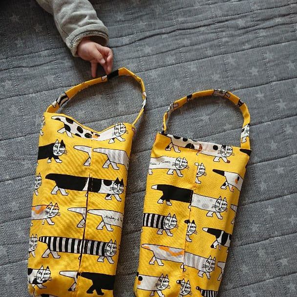 ティッシュケース ティッシュカバー ハリネズミの生地は見本です