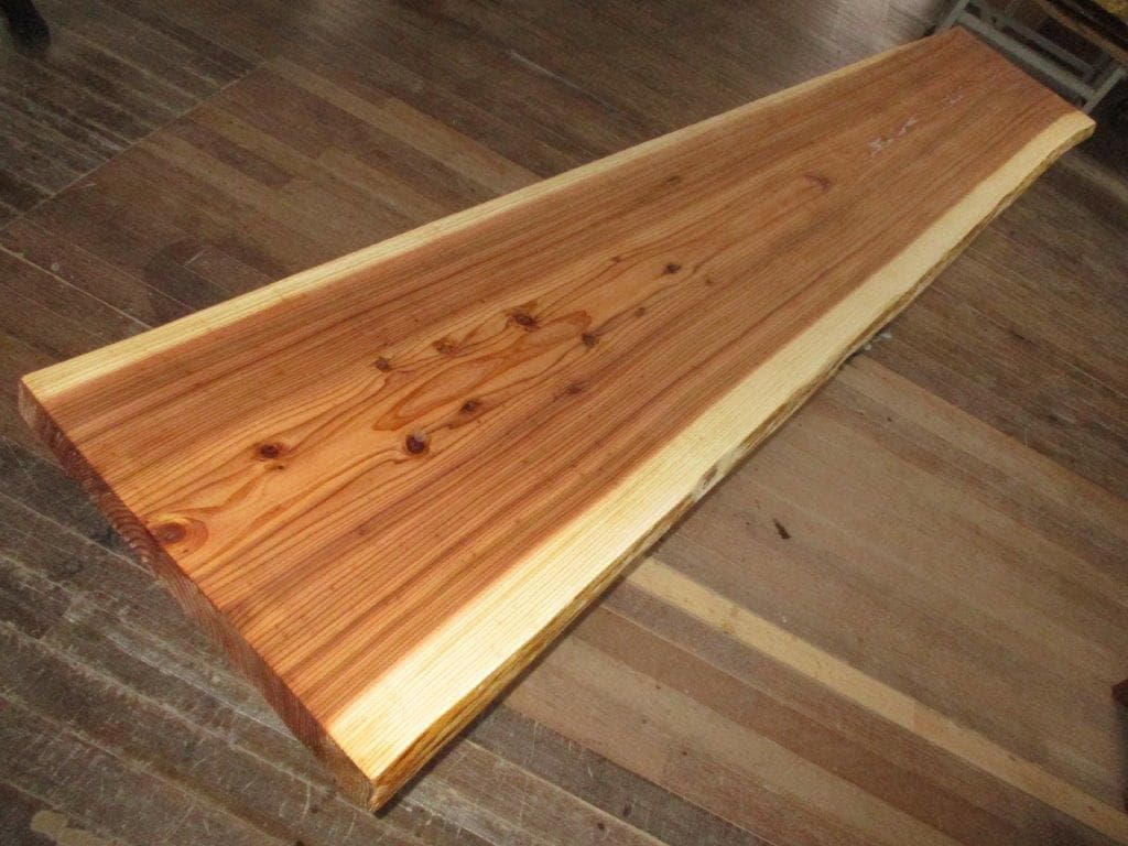 # 624 ■　霧島杉　メアサ杉　長さ420cm　テーブル　カウンター　一枚板