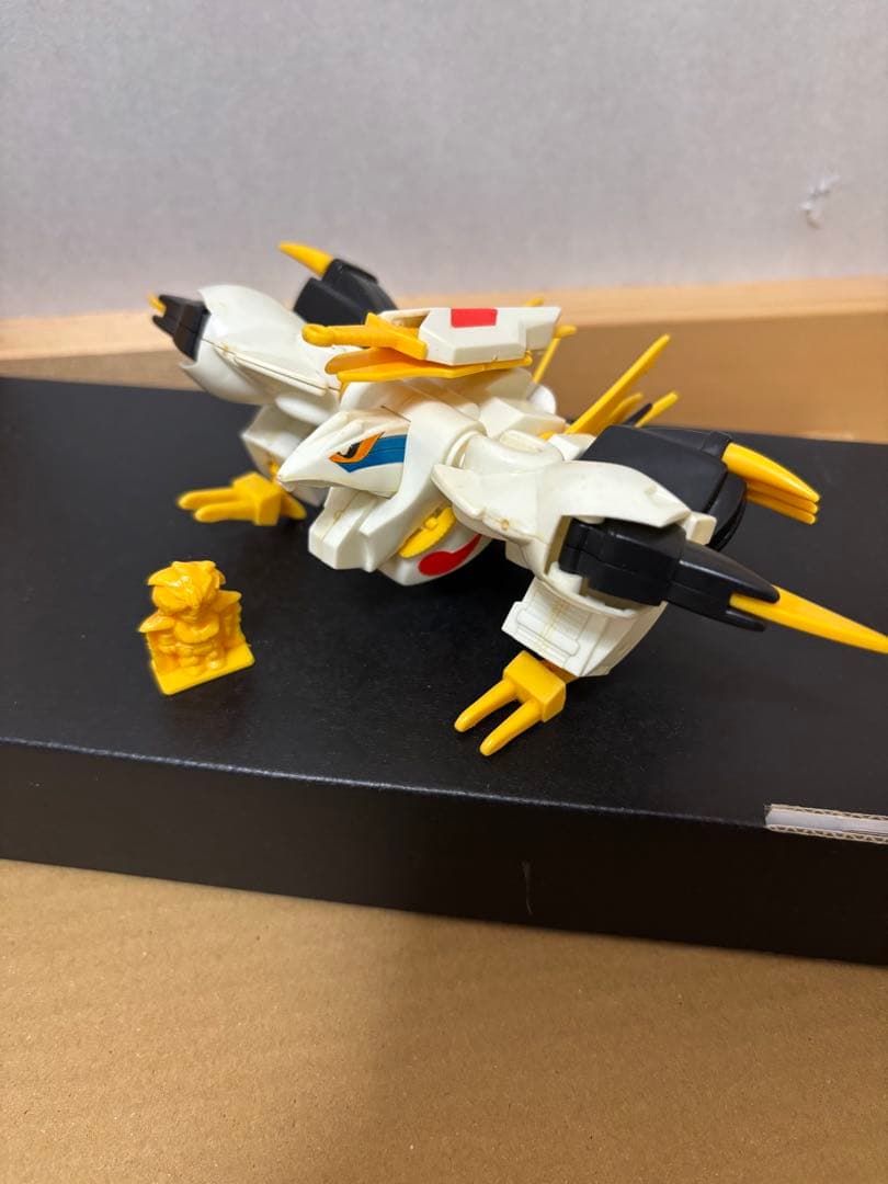 当時物】タカラ魔神英雄伝ワタルNo.21「龍王丸 」箱説カード人形等付属