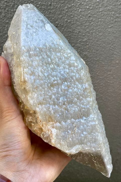 爆レア　1.4Kg レコードキーパー　水晶 ポイント　原石　置物　パワーストーン