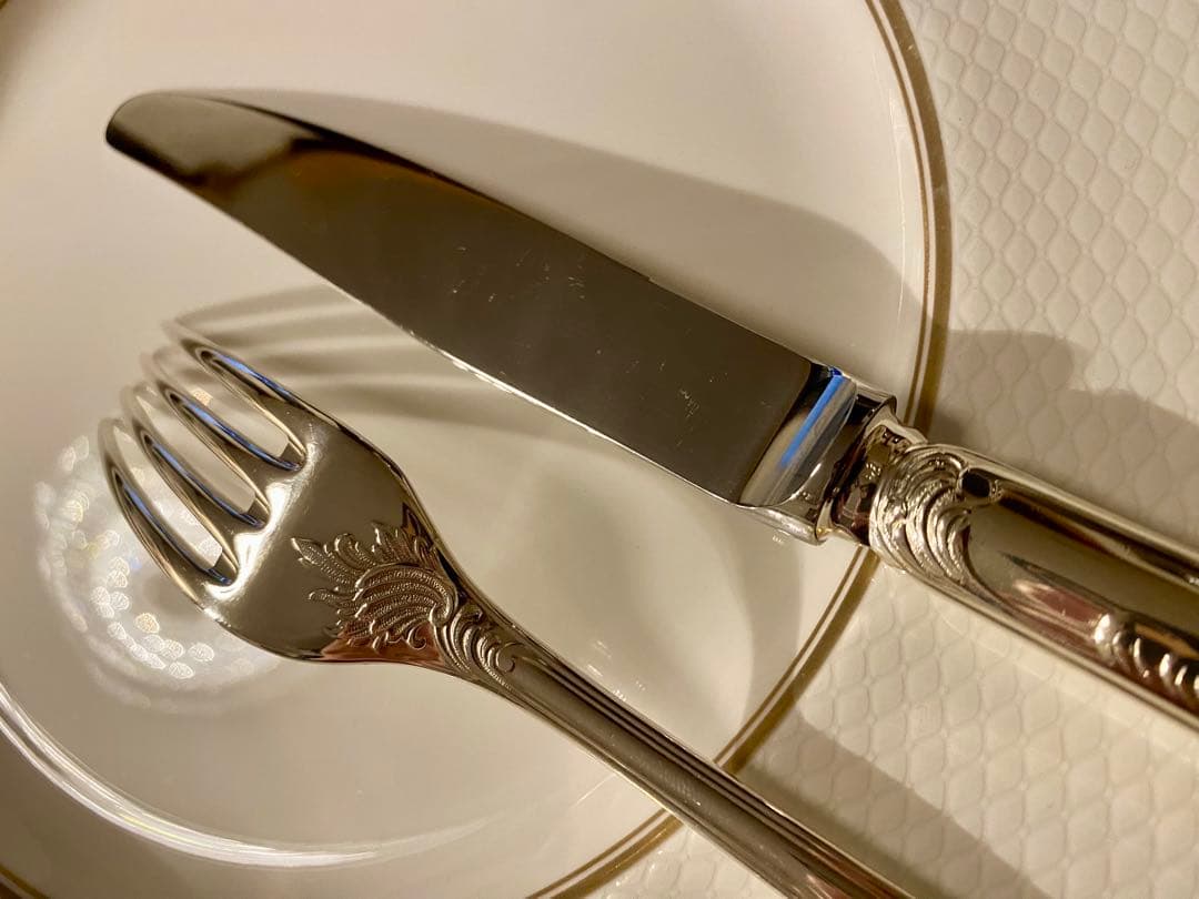 【ラス2☆代表作マルリー美品】クリストフル マルリー テーブルカトラリーセット