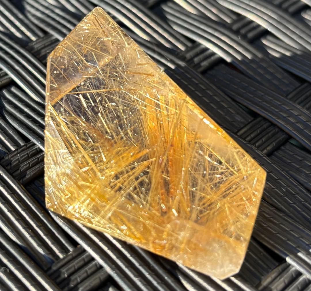 【天然石】ゴールドルチルクウォーツ①