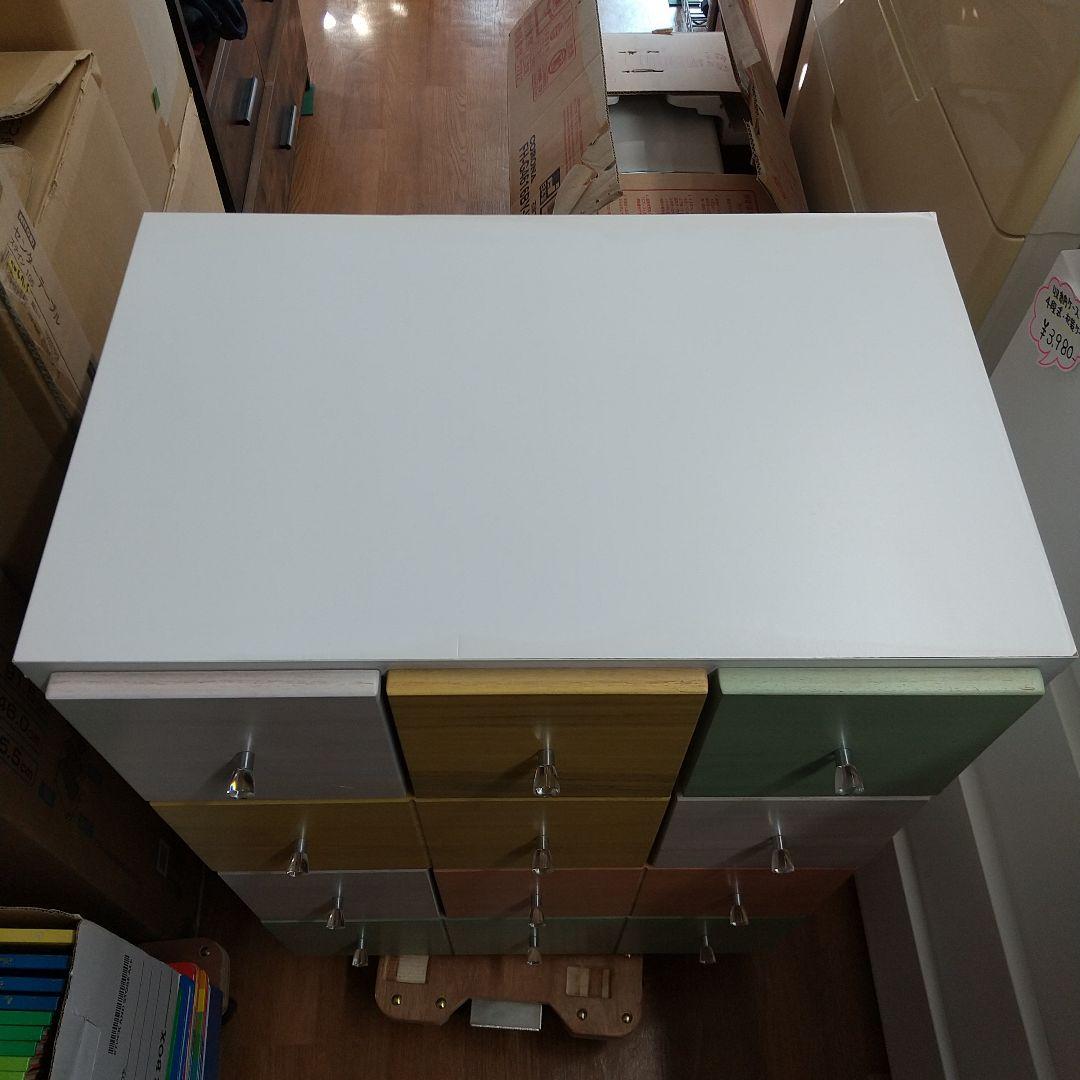 M送料込み 中村敬木工 60チェスト タンス ピカソ 4段