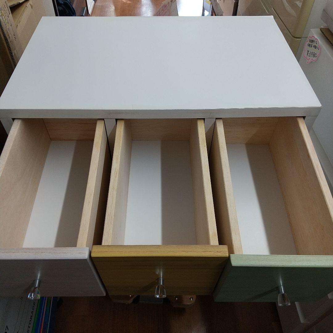 M送料込み 中村敬木工 60チェスト タンス ピカソ 4段