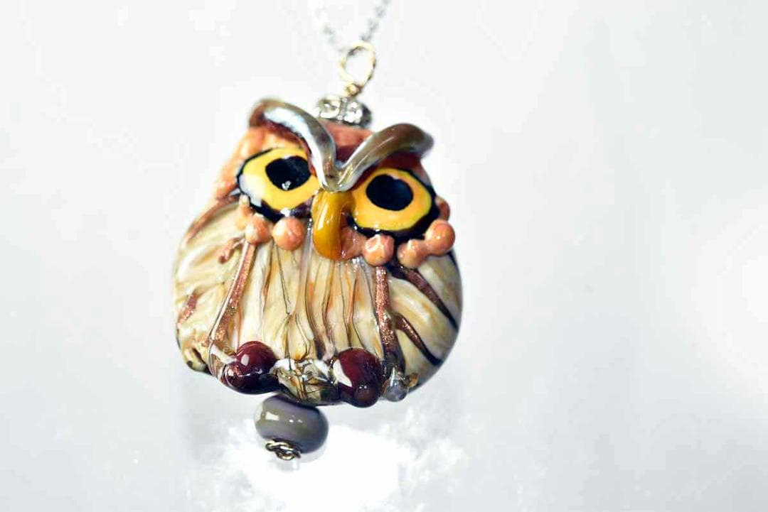 とんぼ玉 トンボ玉 蜻蛉玉 ペンダントトップ ガラス細工　12882-451