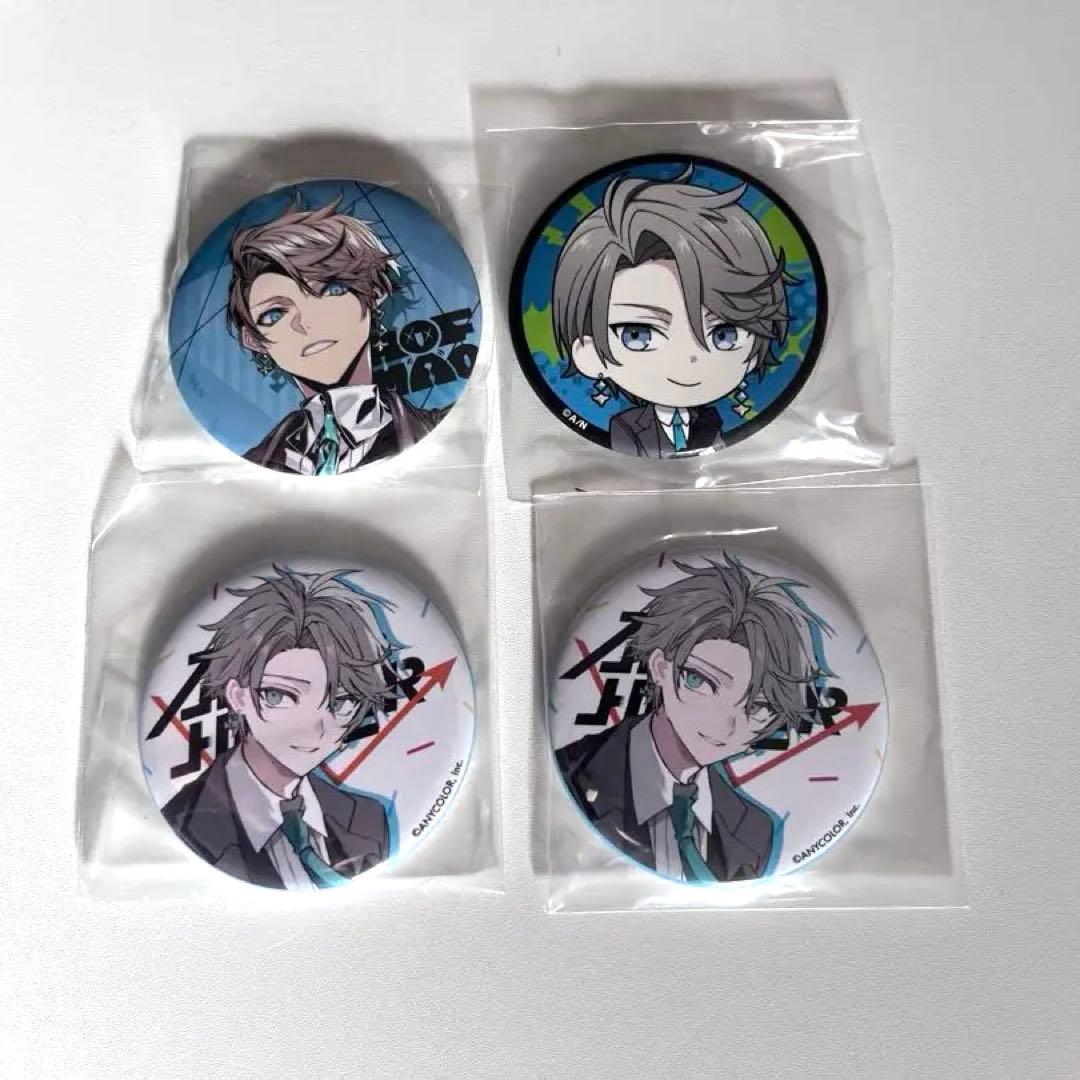 にじさんじ・甲斐田晴・クリアファイル・缶バッチ・チェキ風カード