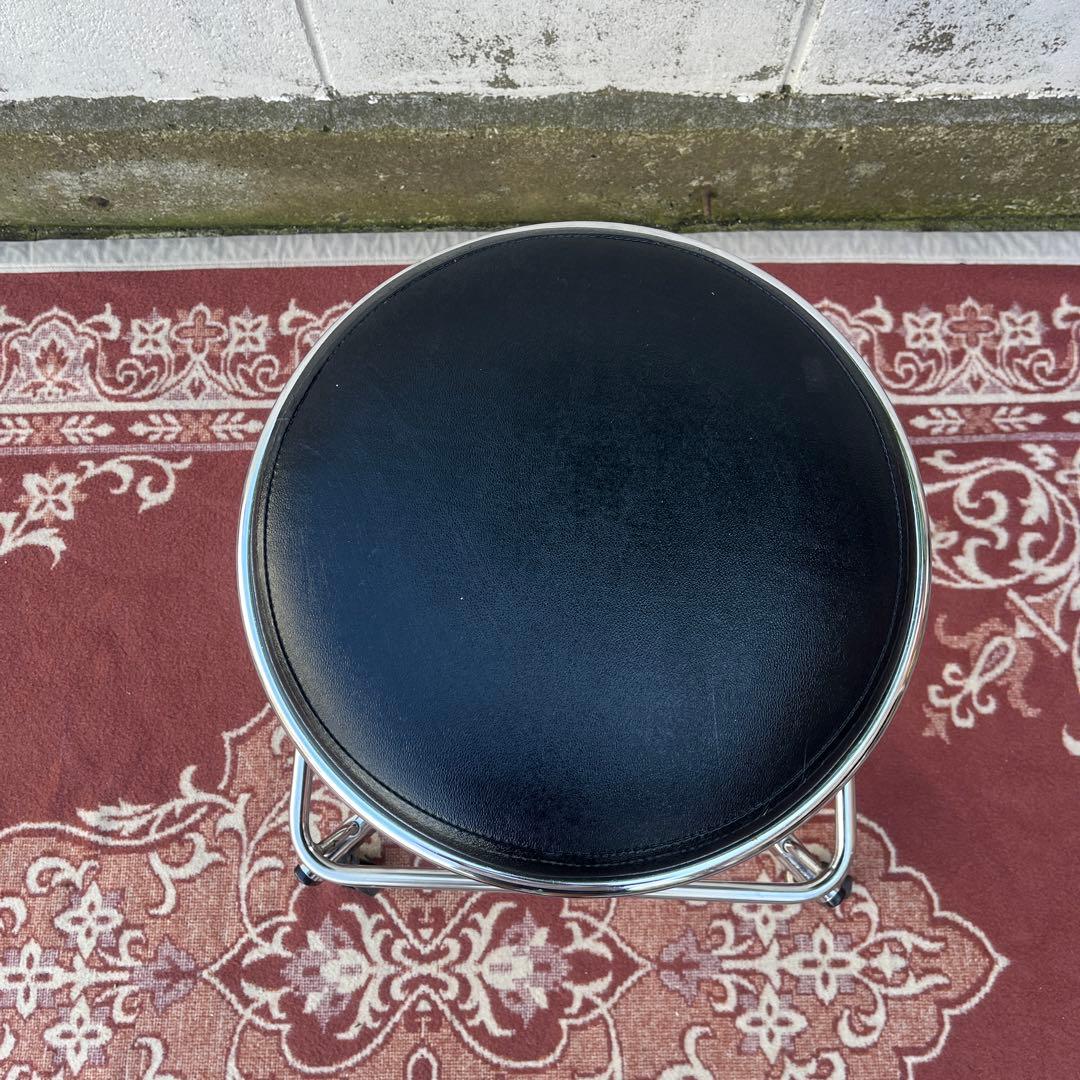 古家具ビンテージ品◾️ITOKI 足掛け付き×ガス圧昇降 ワークチェア スツール